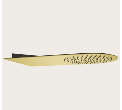 Верхний душ, Gessi, Tremillimetri, Tondo, 300*550, цвет-Brushed Gold PVD