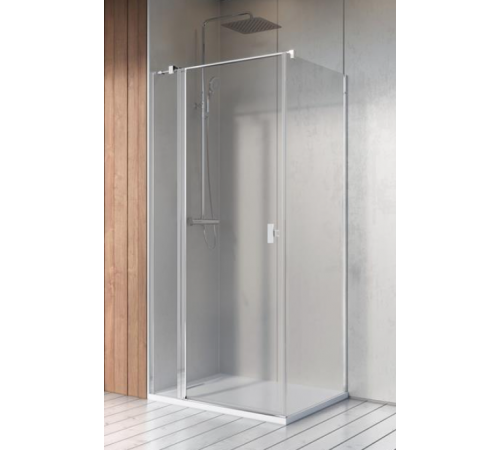Дверь, Radaway, Nes KDJ II, шв 1000*2000, петли-справа, хром, цвет стекла-прозрачный, Easy Clean