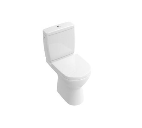 Унитаз-компакт, Villeroy&Boch, O'Novo, напольный, шгв 360*610*400, цвет-альпийский белый