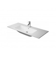 Раковина, Duravit, ME by Starck, шгв 1230*490*180, отверстия для смесителя-отсутствуют, цвет-белый