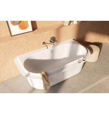 Ванна, Duravit, Vitrium, шгв 1850*950*610, цвет-White Satin Matt