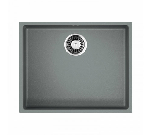 Мойка, OMOIKIRI, Bosen, шгв 540*440*220, отверстия для смесителя-отсутствуют, цвет-Leningrad Grey