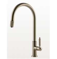 Смеситель для кухни, Gessi, VENTI20, цвет-Finox Brushed Nickel