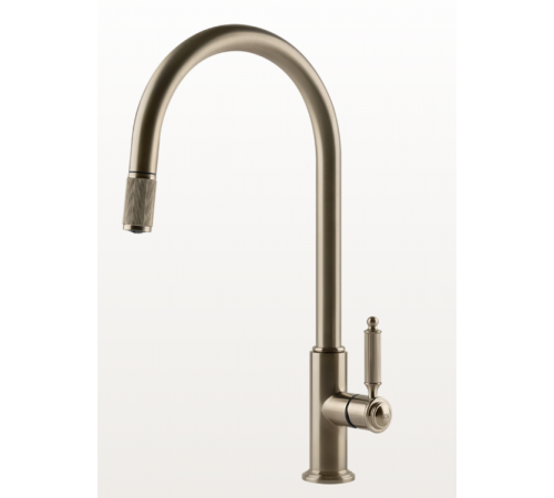 Смеситель для кухни, Gessi, VENTI20, цвет-Finox Brushed Nickel
