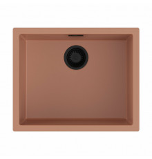 Мойка, OMOIKIRI, Yamakawa, шгв 556*456*220, отверстия для смесителя-отсутствуют, цвет-canyon