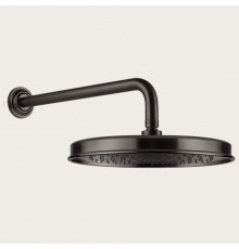 Верхний душ, Gessi, VENTI20, 328*328, цвет-Black Metal Brushed PVD