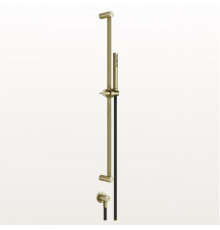 Душевой гарнитур, Gessi, 316 Bath-Shower, 25, цвет-Brushed Brass PVD