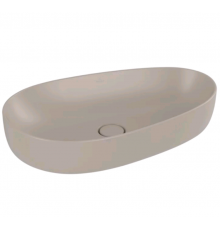 Раковина, Villeroy&Boch, Antao, шгв 650*400*145, отверстия для смесителя-отсутствуют, CeramicPlus, цвет-Almond