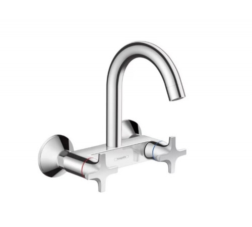 Смеситель для кухни, Hansgrohe, Logis M32, цвет-хром