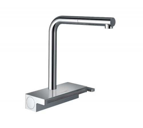 Смеситель для кухни, Hansgrohe, Aquno Select M81, цвет-хром