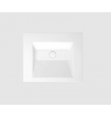 Раковина, Bette, BetteAqua, шгв 600*495*80, отверстия для смесителя-1, BetteGlasur® Plus, цвет-белый