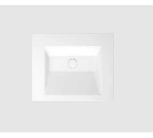 Раковина, Bette, BetteAqua, шгв 600*495*80, отверстия для смесителя-1, BetteGlasur® Plus, цвет-белый