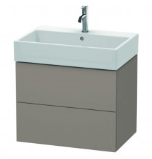 Тумба под раковину, Duravit, L-Cube, шгв 684*459*544, раковина-необходимо заказать, цвет-базальт матовый