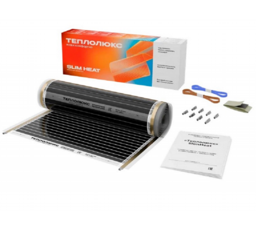 Комплект плёночного тёплого пола "Теплолюкс" SlimHeat - 1100/0,5 - 5