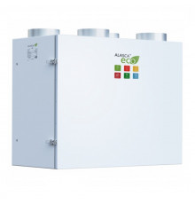 RR1000V EC W Pro, Вентиляционная установка Alasca RR с роторным рекуператором + смес. узел, заслонки, датчики