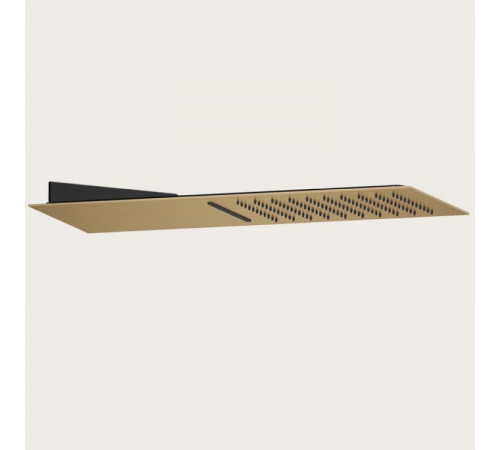 Душевая система,, Gessi, Tremillimetri, 195*550, цвет-Warm Bronze Brushed PVD (старый арт. 33063/726)
