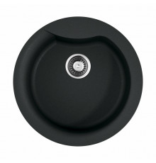 Мойка, OMOIKIRI, Yasugata, шгв 485*485*225, отверстия для смесителя-1 промаркированное, цвет-чёрный