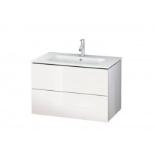 Тумба под раковину, Duravit, L-Cube, шгв 820*481*550, раковина-необходимо заказать, цвет-белый глянцевый лак