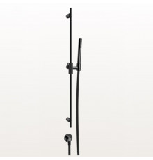 Душевой гарнитур, Gessi, Ingranaggio, 23, цвет-Black Metal PVD