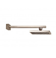 Верхний душ, Gessi, RettangoloK, шгв 140*438*96, цвет -Black Metal Brushed PVD
