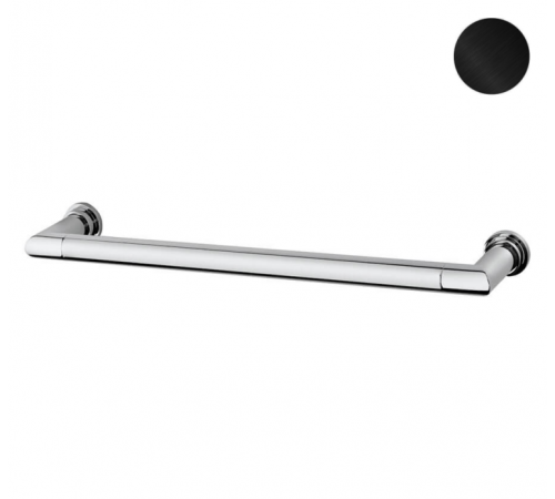 Полотенцесушитель, Margaroli, Sereno, шгв 590*107*50, напрямую в стену, цвет-Black Brushed Nickel