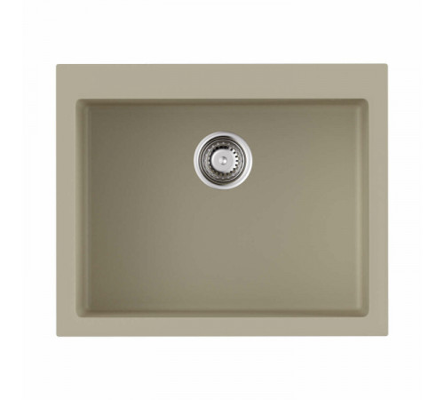 Мойка, OMOIKIRI, Bosen, шгв 610*500*210, отверстия для смесителя-3 промаркированных, цвет-ваниль