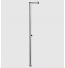 Душевая стойка, Gessi, Outdoor, уличная, на 1 выход, цвет-Steel Brushed (старый арт. 63201/239)