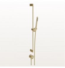 Душевой гарнитур, Gessi, Origini, 23, цвет-Brushed Brass PVD