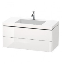 Тумба под раковину, Duravit, L-Cube, шгв 1000*480*500, раковина-в комплекте, цвет-белый глянцевый