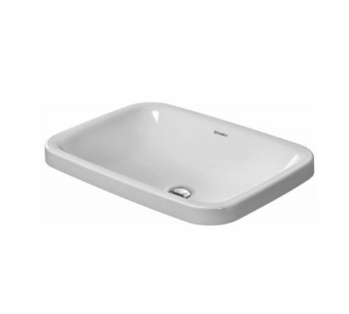 Раковина, Duravit, Durastyle, шгв 600*430*145, отверстия для смесителя-отсутствуют, цвет-белый