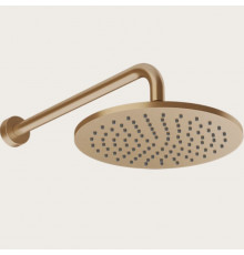 Верхний душ, Gessi, 250*250, цвет-Warm Bronze Brushed PVD