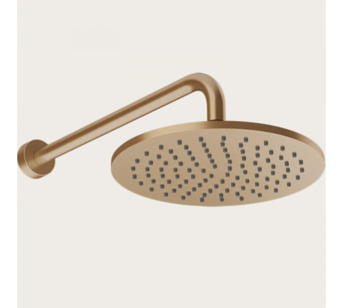 Верхний душ, Gessi, 250*250, цвет-Warm Bronze Brushed PVD