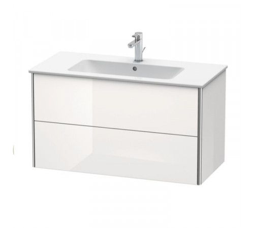 Тумба под раковину, Duravit, XSquare, шгв 1010*478*560, раковина-необходимо заказать, цвет-белый глянцевый