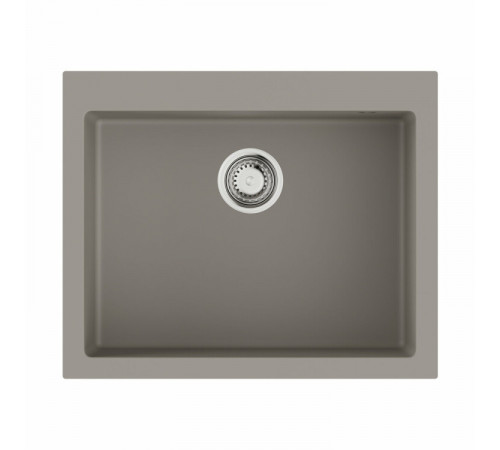 Мойка, OMOIKIRI, Bosen, шгв 500*570*220, отверстия для смесителя-3 промаркированных, чаши-1, цвет-leningrad grey
