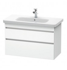 Тумба под раковину, Duravit, Durastyle, шгв 930*448*610, раковина-необходимо заказать, цвет-белый глянцевый/белый матовый