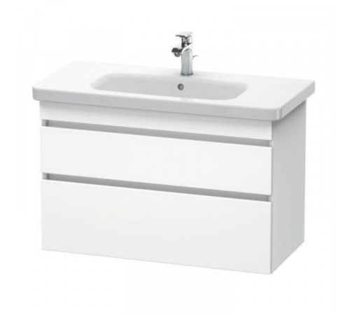 Тумба под раковину, Duravit, Durastyle, шгв 930*448*610, раковина-необходимо заказать, цвет-белый глянцевый/белый матовый