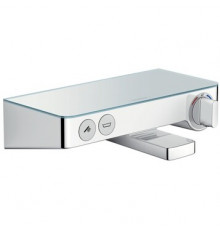 Смеситель для ванны и душа, Hansgrohe, Ecostat Select, цвет-белый/хром