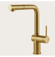 Смеситель для кухни, Gessi, Inedito, цвет-Gold Brushed PVD (старый арт. 60433/716)