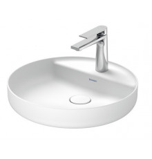 Раковина, Duravit, Vitrium, шгв 460*460*130, отверстия для смесителя-1, цвет-White Satin Matt