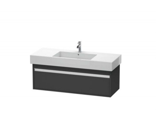 Тумба под раковину, Duravit, Ketho, шгв 1200*455*410, раковина-необходимо заказать, цвет-графит матовый