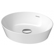 Раковина, Duravit, Cape Cod, шгв 400*360*100, отверстия для смесителя-отсутствуют, цвет-белый