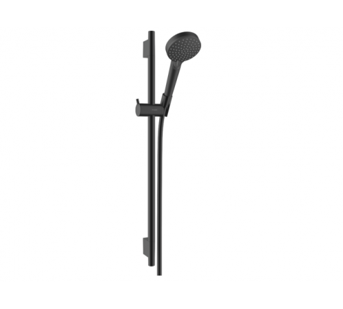 Душевой гарнитур, Hansgrohe, Vernis Blend, Vario EcoSmart, 100, цвет-черный матовый