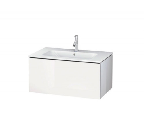 Тумба под раковину, Duravit, L-Cube, шгв 820*481*400, раковина-необходимо заказать, цвет-белый глянцевый лак