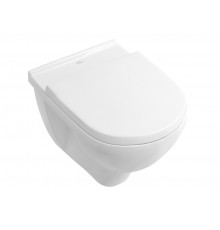 Унитаз, Villeroy&Boch, O'Novo, подвесной, шгв 360*560*350, CeramicPlus, цвет-альпийский белый