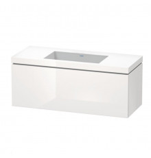 Тумба под раковину, Duravit, L-Cube, шгв 1200*480*500, раковина-в комплекте, цвет-белый глянцевый