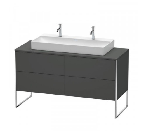 Тумба под раковину, Duravit, XSquare, шгв 1400*548*778, раковина-необходимо заказать, цвет-графит матовый