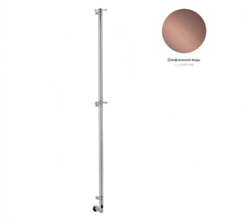 Полотенцесушитель, Margaroli, Arcobaleno, шгв 55*125*1685.5, Box, цвет-Brushed Copper PVD