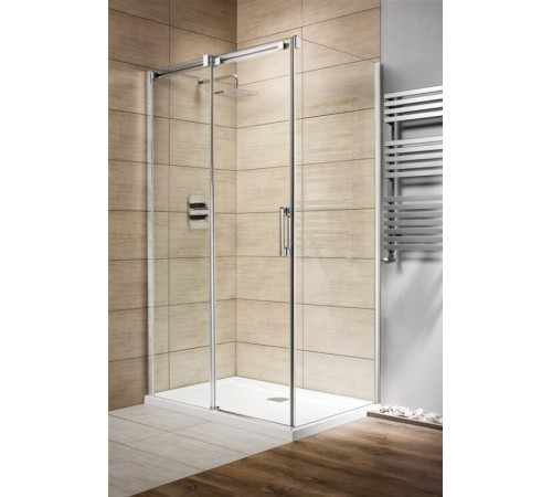 Дверь, Radaway, Espera, шв 595*2000, петли-справа, хром, цвет стекла-прозрачный, Easy Clean