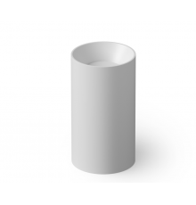 Раковина, DEA Design, Pedestal Basin, шгв 495*495*900, отверстия для смесителя-отсутствуют, цвет-белый матовый (Товар заказной, возврату не подлежит)