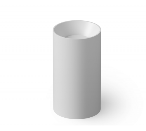 Раковина, DEA Design, Pedestal Basin, шгв 495*495*900, отверстия для смесителя-отсутствуют, цвет-белый матовый (Товар заказной, возврату не подлежит)